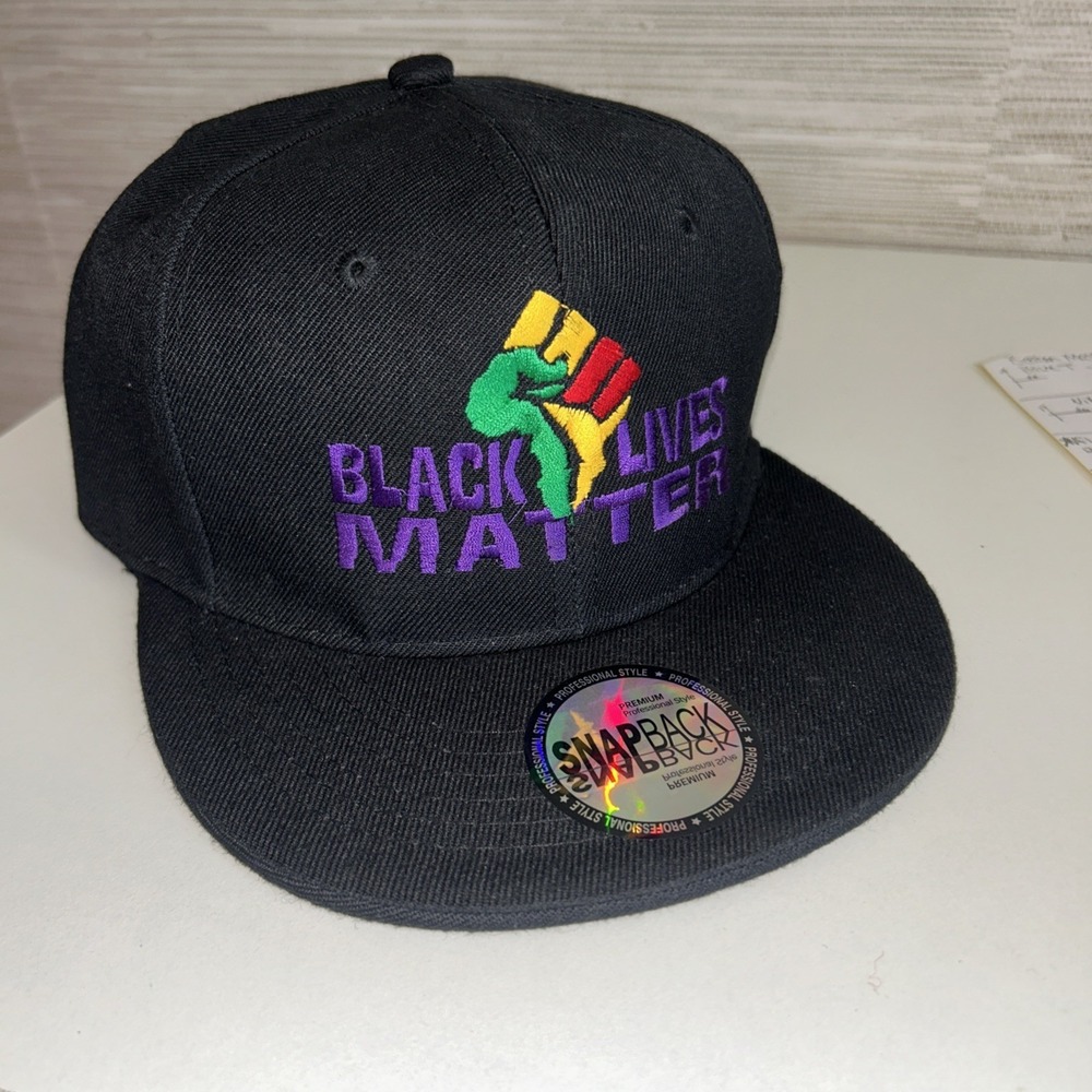 Black Lives Matter SnapBack Hat - Black